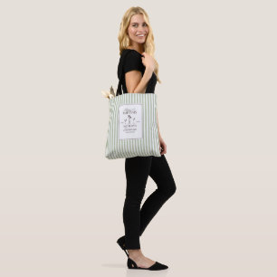 Bikinis and martinis Elegant vintage bachelorette Tote Bag