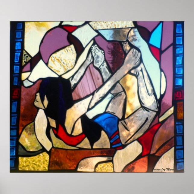 Bikram Yoga Bow Pose Dhanurasana Poster (Front)