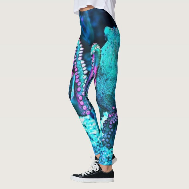 Bilaterally Symmetric Octopus Leggings (Left)