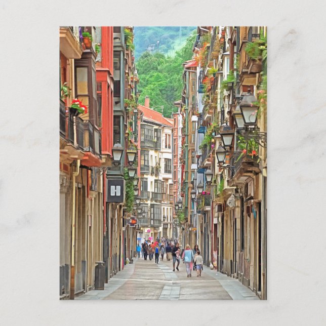  Bilbao. #15.  Postcard (Front)