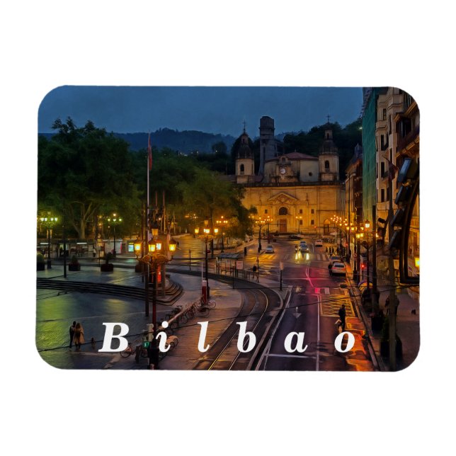 Bilbao. #24 Magnet (Horizontal)