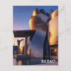 Bilbao Guggenheim Museum Travel Postcard