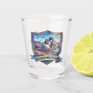 Bilbao Guggenheim Museum Travel Shot Glass