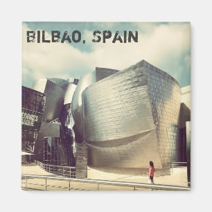 Bilbao Spain Fridge Magnet