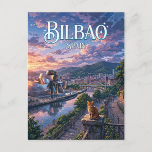 Bilbao Spain Postcard