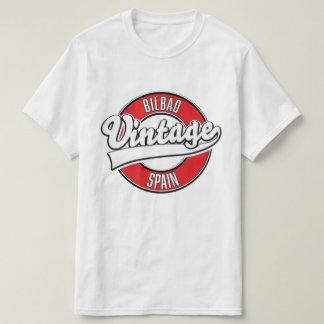 Bilbao spain vintage style logo T-Shirt