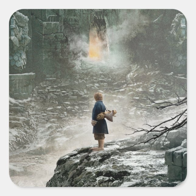 BILBO BAGGINS™ at Erebor Square Sticker (Front)