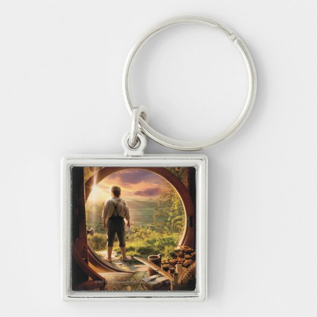 BILBO BAGGINS™ Back in Shire Collage Key Ring (Front)
