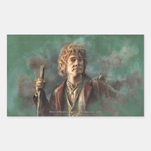 BILBO BAGGINS™ Illustration Rectangular Sticker