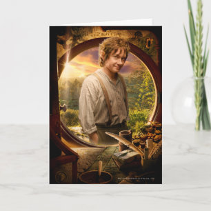 BILBO BAGGINS™ in Shire Collage Card