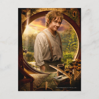BILBO BAGGINS™ in Shire Collage Postcard