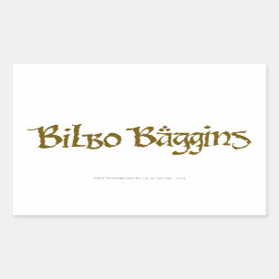 BILBO BAGGINS™ Solid Rectangular Sticker