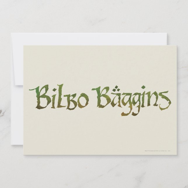 BILBO BAGGINS™ Textured (Front)