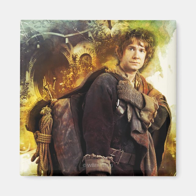 BILBO BAGGINS™ & The Company of Dwarves Graphic Magnet (Front)