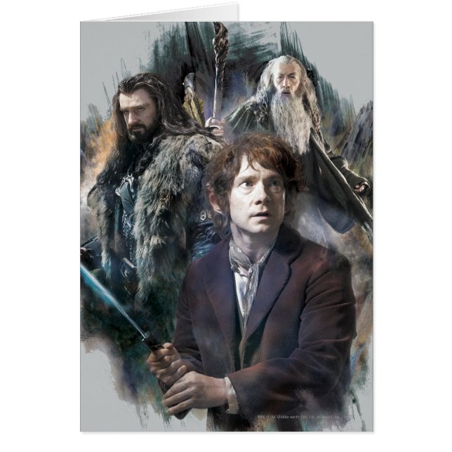 BILBO BAGGINS™, THORIN OAKENSHIELD™, & Gandalf (Front)