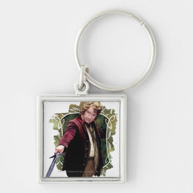 BILBO BAGGINS™ with sword Key Ring (Front)