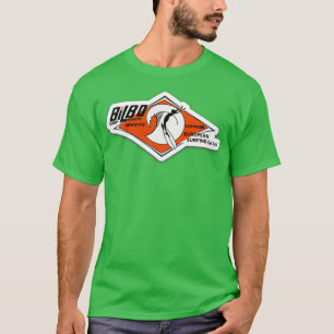 Bilbo Surf Boards Newquay Cornwall European Surfin T-Shirt