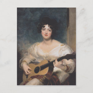 Bildnis der Lady Walls Postcard