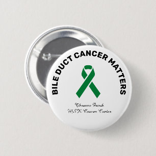 Bile Duct Cancer Awareness 6 Cm Round Badge