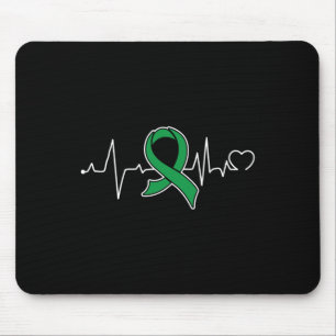 Bile Duct Cancer Awareness Supporter Ribbon  Mouse Mat