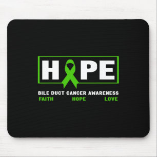 Bile Duct Cancer - Hope Bile Duct Cancer Awareness Mouse Mat
