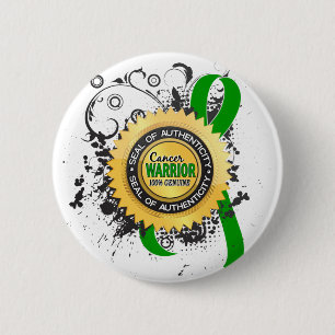 Bile Duct Cancer Warrior 23 6 Cm Round Badge