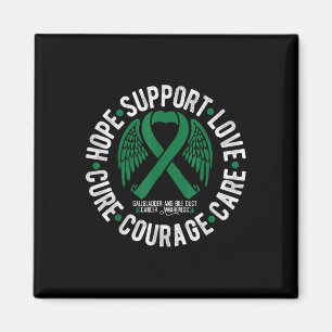 Bile Duct Gallbladder Cancer Awareness Family Supp Magnet