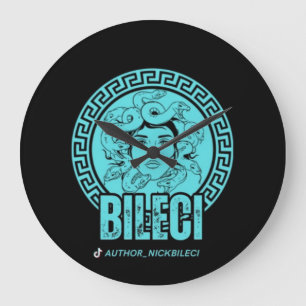 Bileci Logo Large Clock