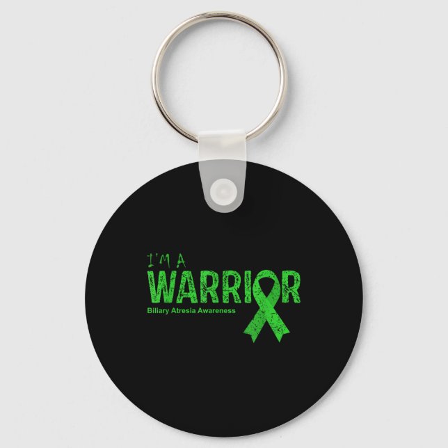 Biliary Atresia Awareness Warrior  Key Ring (Front)
