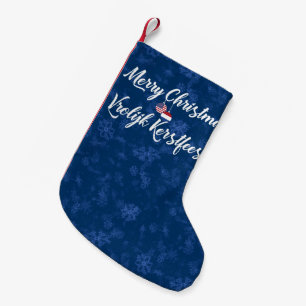 Bilingual Dutch American Xmas Stocking