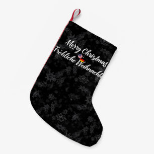 Bilingual German American Xmas Stocking