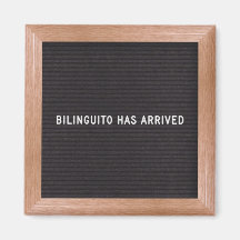 Bilingual Quote Magnet