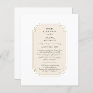 Bilingual Spanish Boda Budget Wedding