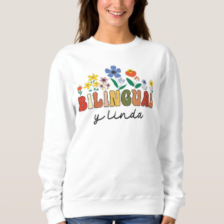Bilingual Spanish Teacher School Funny Maestra Sweatshirt