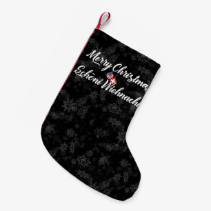 Bilingual Swiss American Holiday Stocking