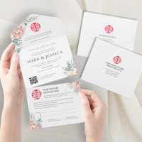 Bilingual Vietnamese Peonies Traditional All In On