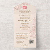 Bilingual Vietnamese Peonies Traditional