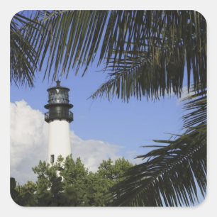 Bill Baggs Cape Florida Lighthouse, Bill Baggs 2 Square Sticker
