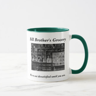 "Bill Brother's" Mock Grocery Store Mug