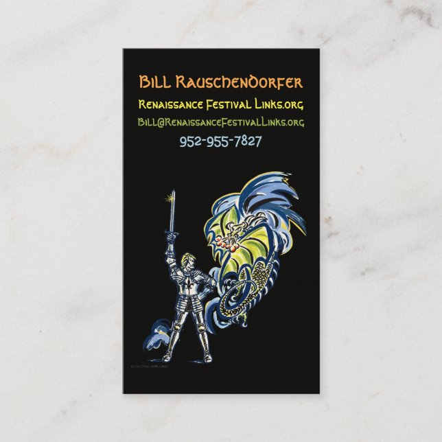 Bill Business Card (Front)