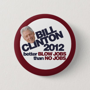 Bill Clinton 2012 6 Cm Round Badge
