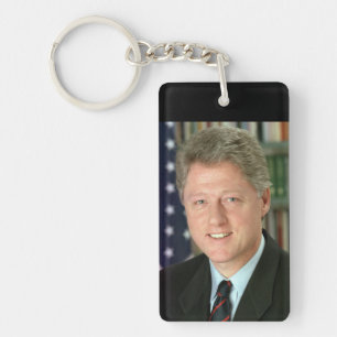 Bill Clinton Democratic President White House Keyc Key Ring