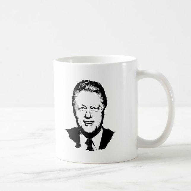 Bill Clinton Gear Coffee Mug (Right)