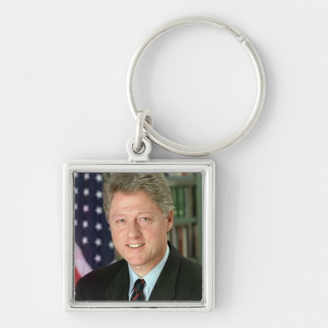 Bill Clinton Key Ring (Front)