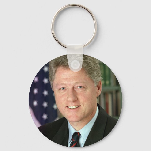 Bill Clinton Key Ring (Front)