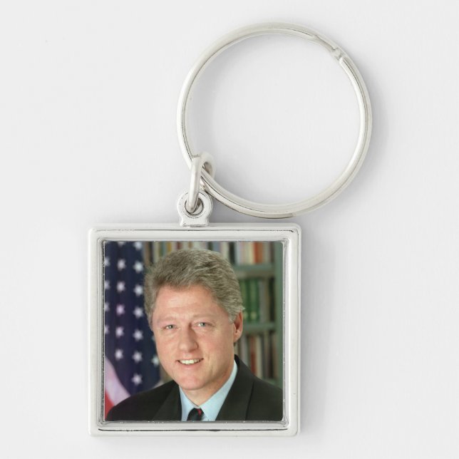 Bill Clinton Key Ring (Front)