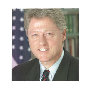 Bill Clinton Notepad