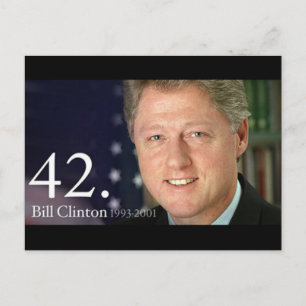 Bill Clinton Postcard