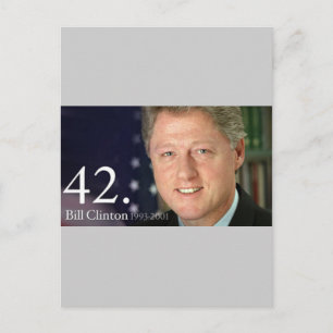 Bill Clinton Postcard