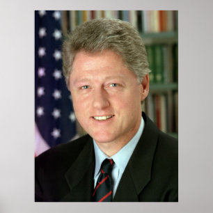 Bill Clinton Poster
